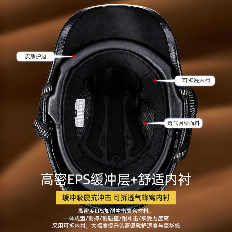 Retro Motorcycle Helmets for M - đánh giá và giá Lens Cap Vintage