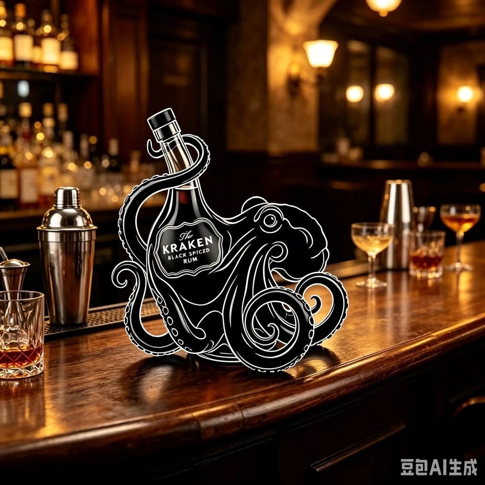 Vintage Kraken Octopus Rum Bot - đánh giá và giá Vintage Collectible Posters