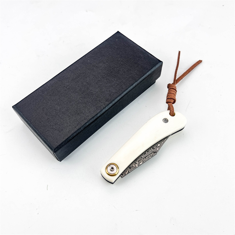 Compact Vintage EDC Damascus F - đánh giá và giá Vintage Collectible Knives