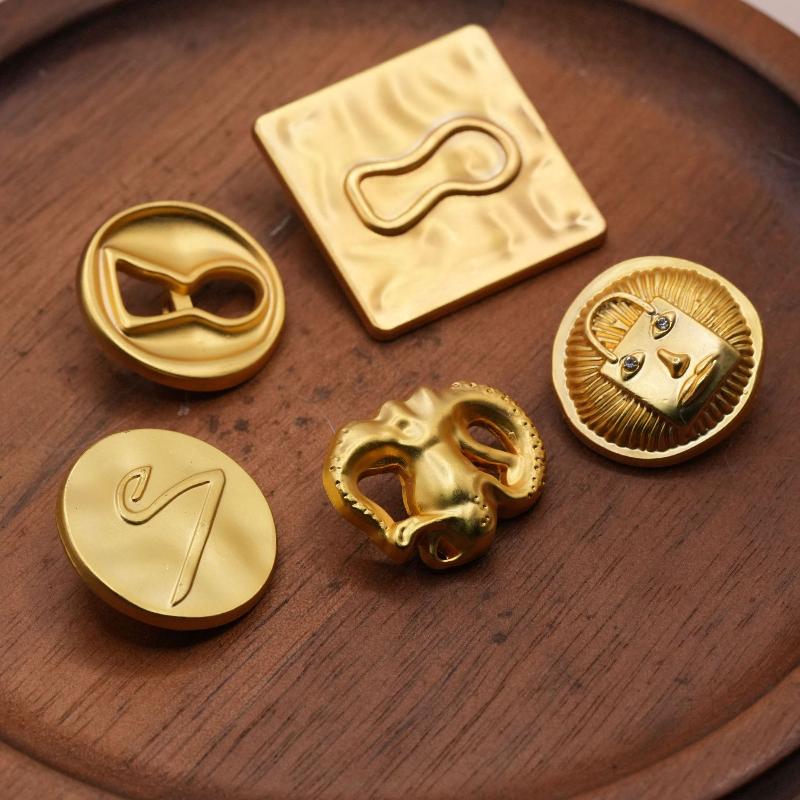 Vintage Metal Button Artistic  - đánh giá và giá Vintage Collectible Buttons