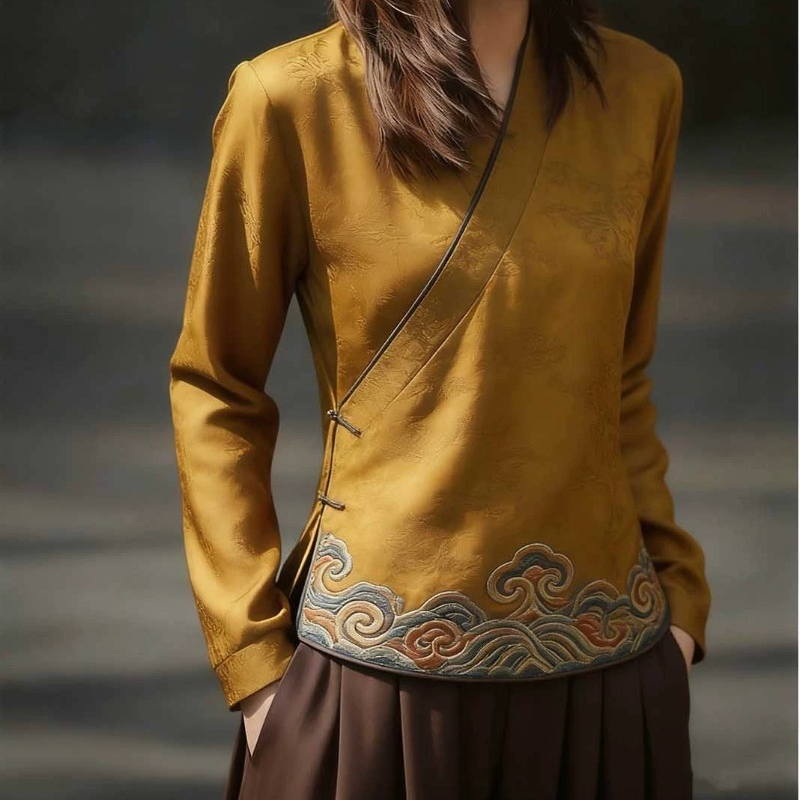 Chinese Style Women's Blouses  - đánh giá và giá Vintage Collectible Buttons