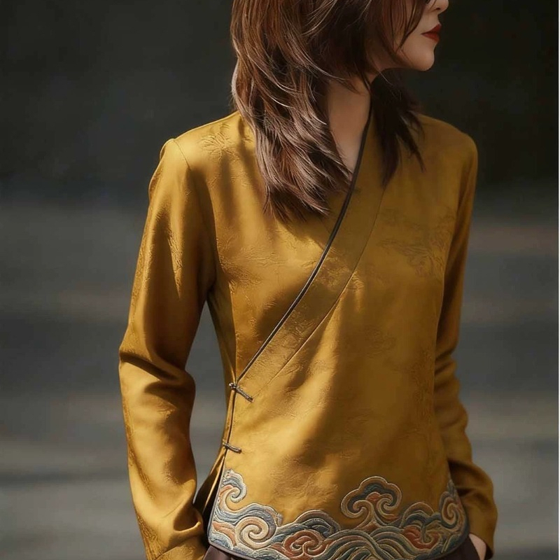 Chinese Style Women's Blouses  - đánh giá và giá Vintage Collectible Buttons