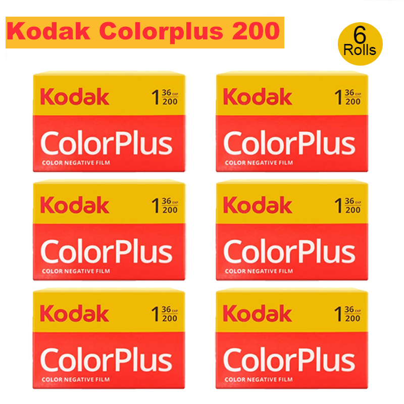 1-10 Rolls Kodak ColorPlus 200 - đánh giá và giá Film Camera 35Mm