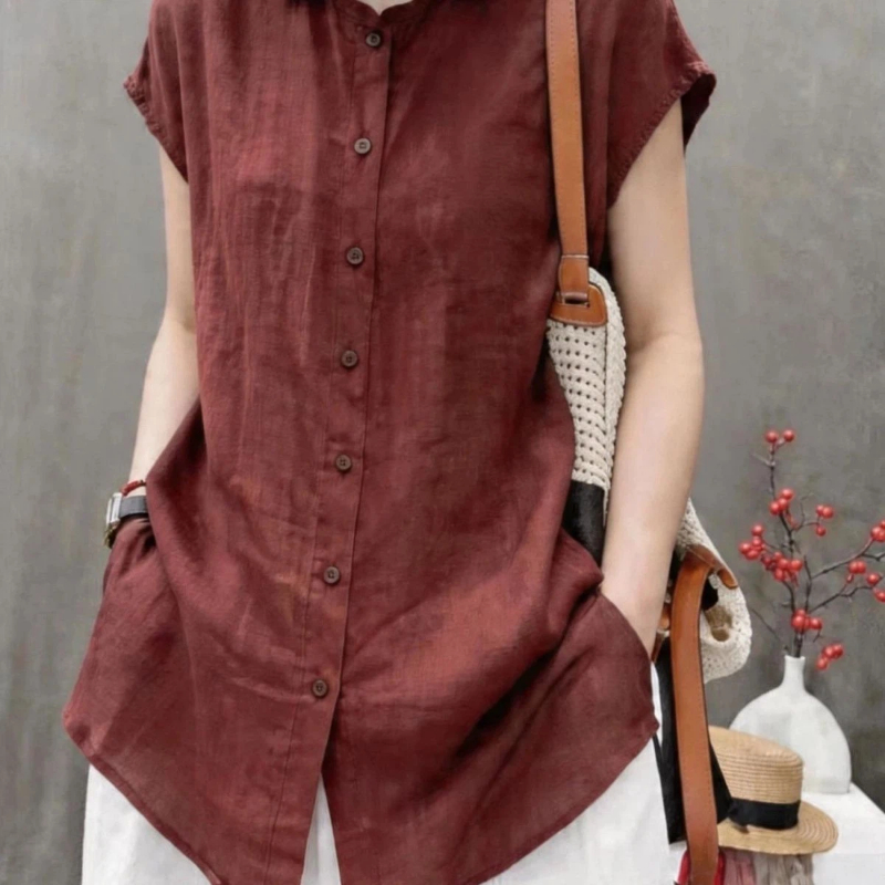 Office Lady Short Sleeve Solid - đánh giá và giá Vintage Collectible Buttons