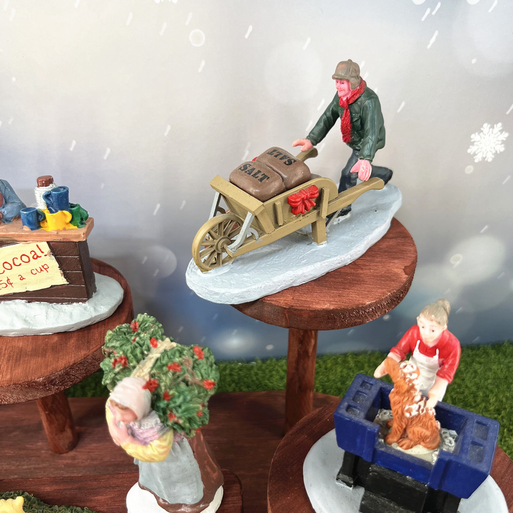 Vintage Christmas Village Figu - đánh giá và giá Vintage Collectible Market