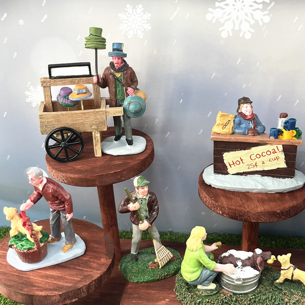 Vintage Christmas Village Figu - đánh giá và giá Vintage Collectible Market