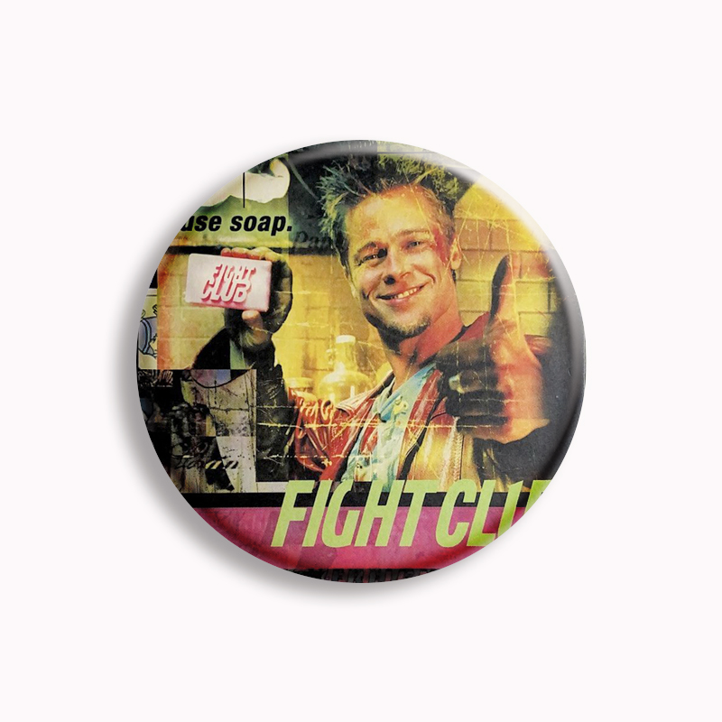 Retro Classic Movie Fight Club - đánh giá và giá Vintage Collectible Buttons