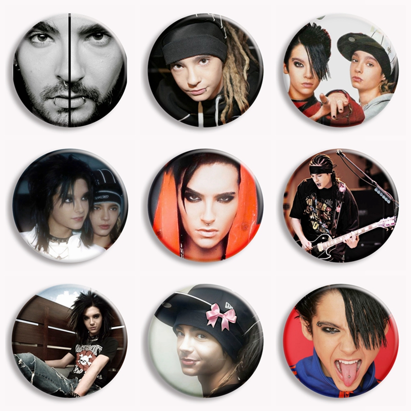 Rock Band Tokio Hotel Kaulitz  - đánh giá và giá Vintage Collectible Buttons