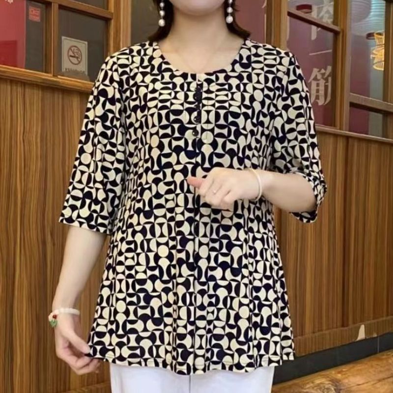 Vintage Printed T-shirt Casual - đánh giá và giá Vintage Collectible Buttons