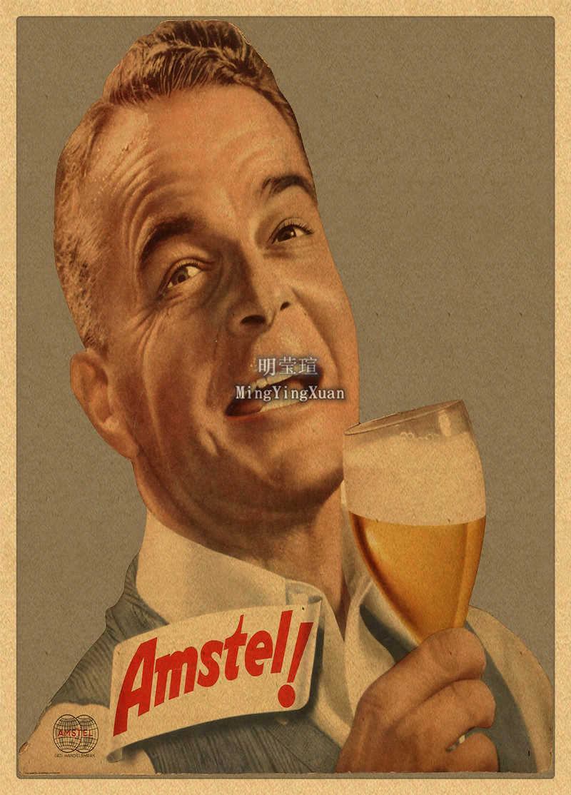 Vintage Beer Wine Drink Chart  - đánh giá và giá Vintage Collectible Posters