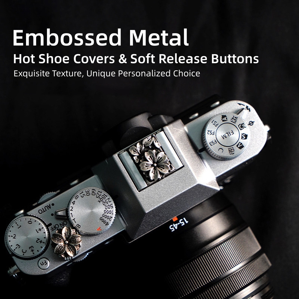 Metal Camera Hot Shoe Cover So - đánh giá và giá Lens Cap Vintage
