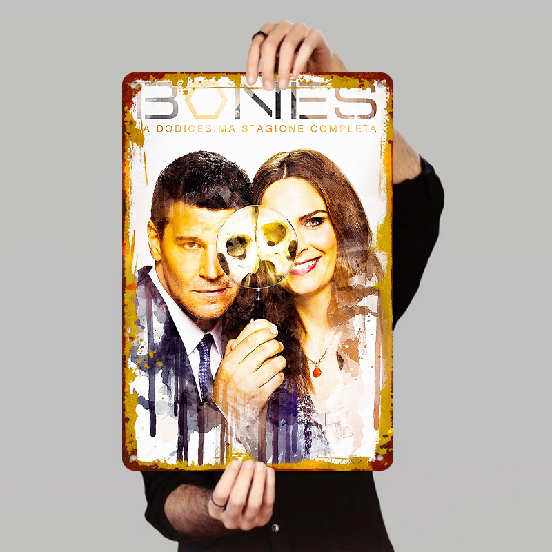 Bones Season 12 Poster Metal T - đánh giá và giá Vintage Collectible Posters