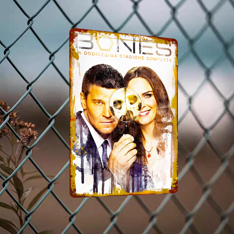 Bones Season 12 Poster Metal T - đánh giá và giá Vintage Collectible Posters