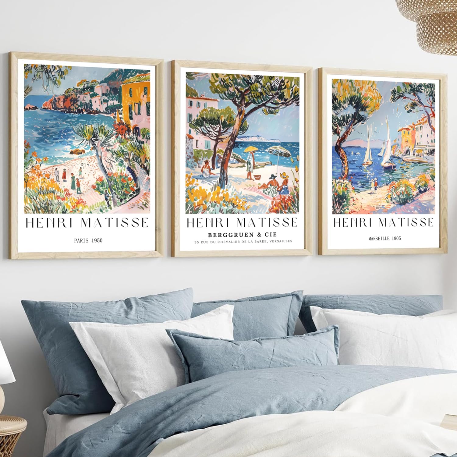 3 Pieces/Set of Vintage Beach  - đánh giá và giá Vintage Collectible Posters