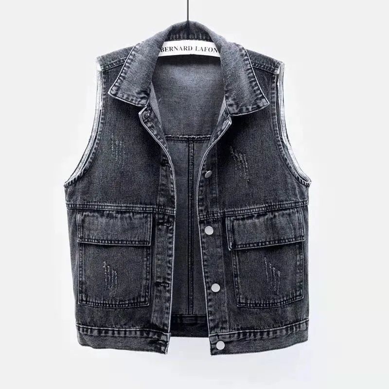 Denim Frayed Vintage Sleeveles - đánh giá và giá Vintage Collectible Buttons